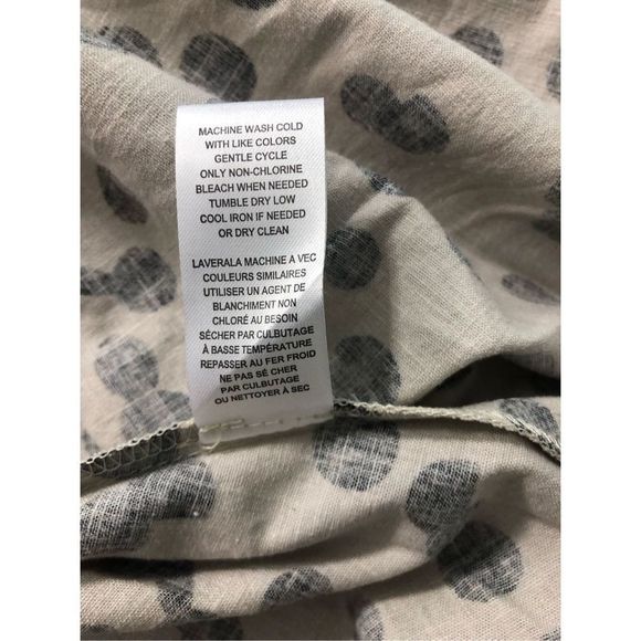 Tahari A Line linen blend polka dot dress new - Picture 4 of 4